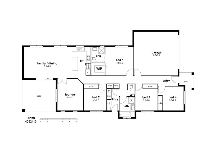 Floorplan of Homely house listing, Address available on request
