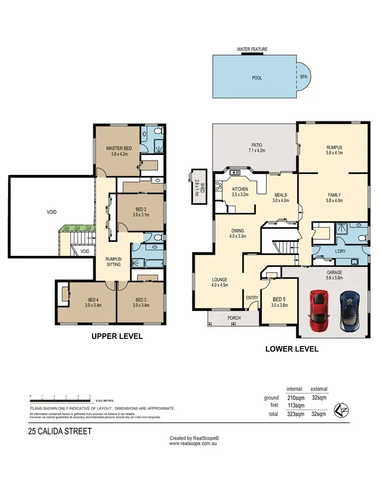 Floorplan of Homely house listing, 25 Calida Street, Boondall QLD 4034