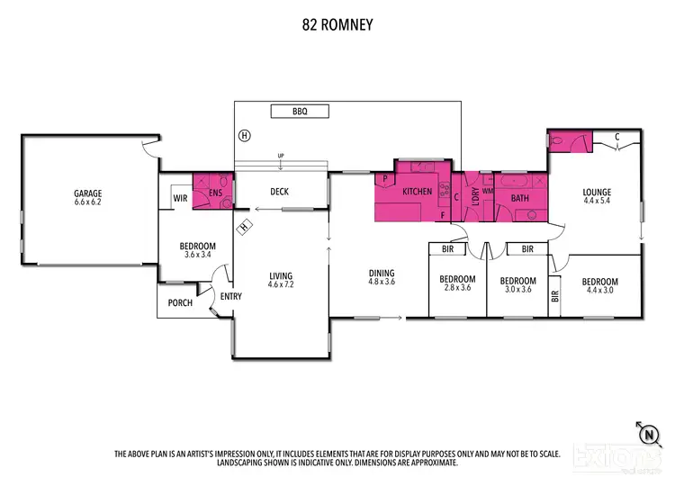Floorplan of Homely house listing, 82 Romney Street, Mulwala NSW 2647