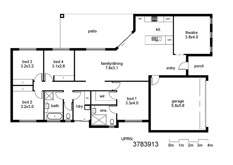 Floorplan of Homely house listing, Address available on request