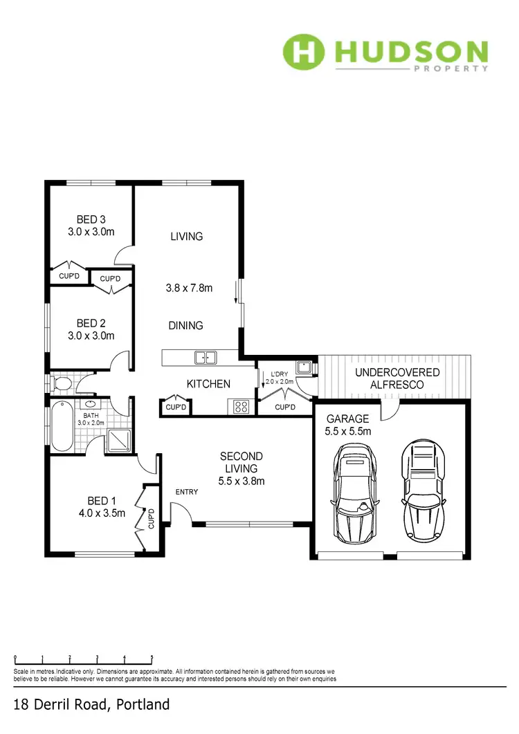 Floorplan of Homely house listing, 18 Derril Road, Portland VIC 3305