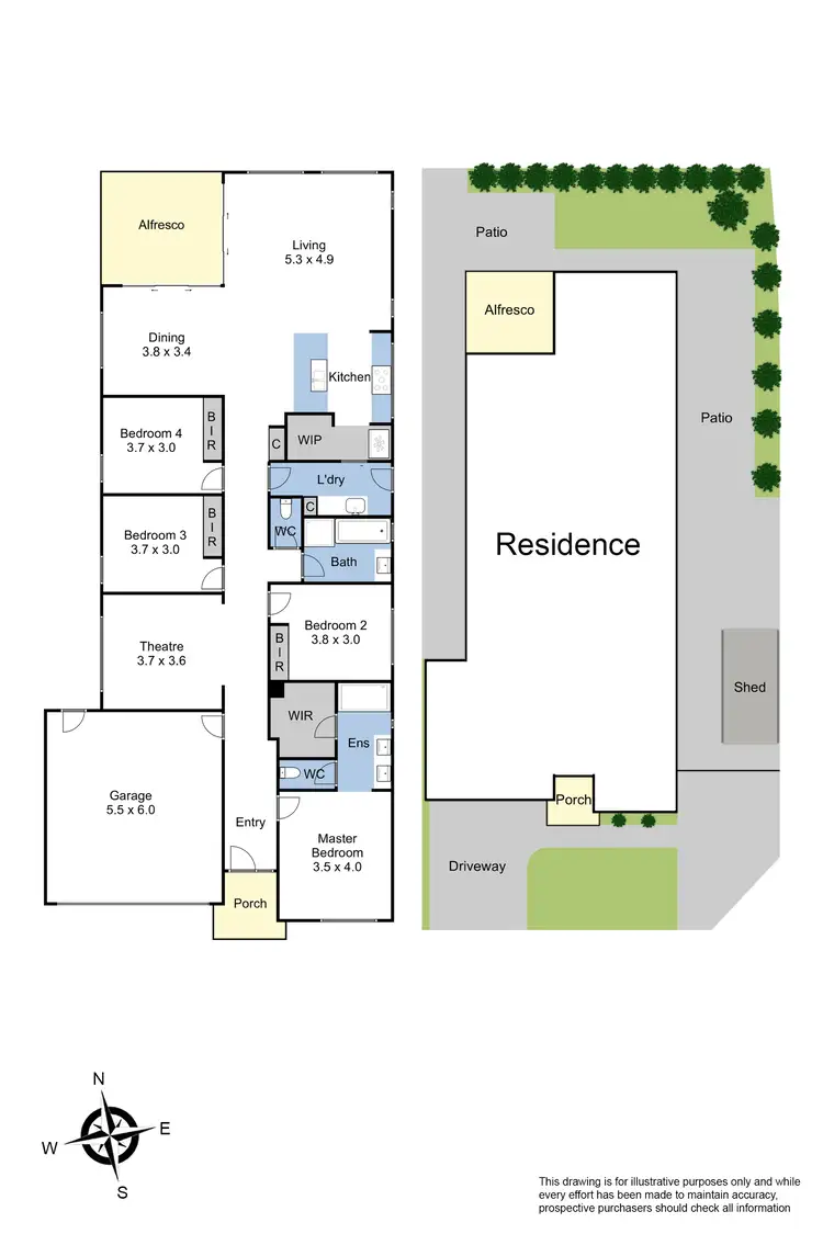 Floorplan of Homely house listing, 2 Nagle Crescent, Cranbourne West VIC 3977