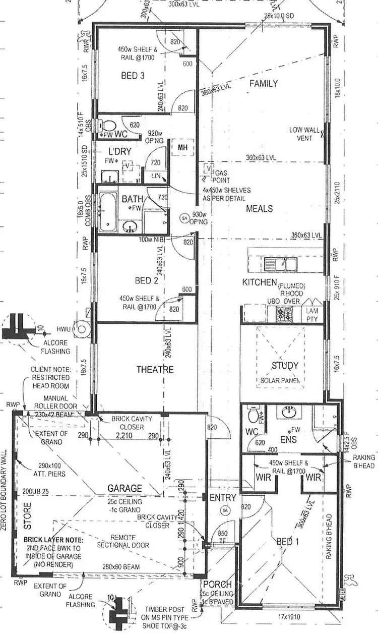 Floorplan of Homely house listing, 17 Rubens Circuit, Baldivis WA 6171