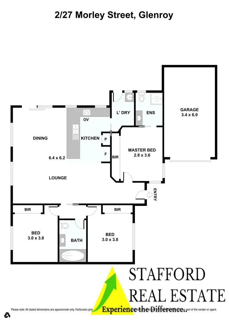 Floorplan of Homely unit listing, 2/27 Morley Street, Glenroy VIC 3046