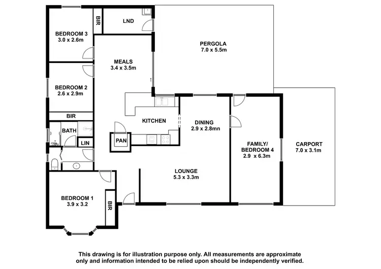 Floorplan of Homely house listing, 55 Suttontown Road, Mount Gambier SA 5290