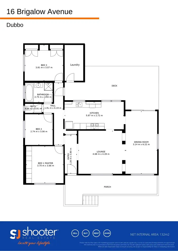 Floorplan of Homely house listing, 16 Brigalow Avenue, Dubbo NSW 2830