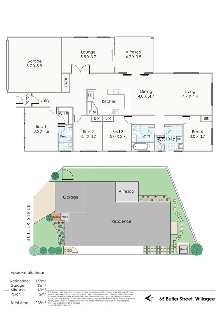 Floorplan of Homely house listing, 65 Butler St, Willagee WA 6156