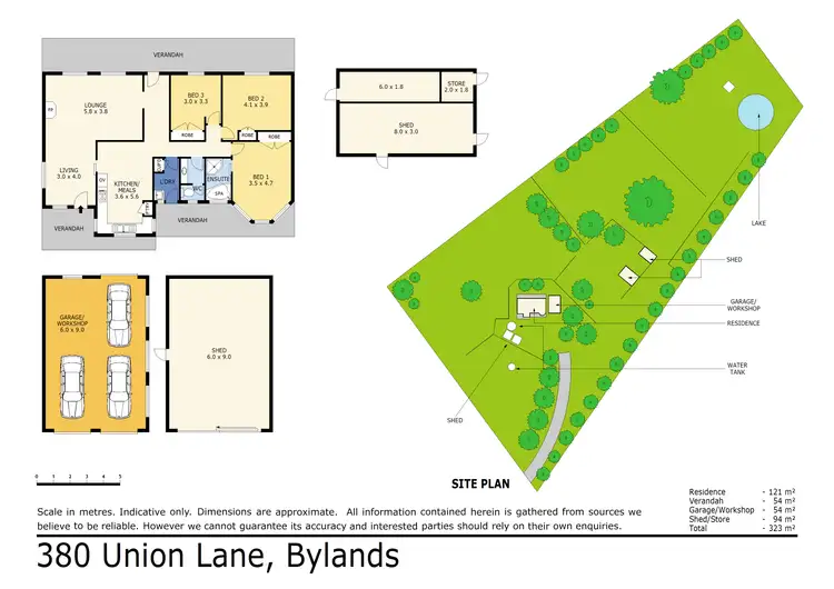 Floorplan of Homely rural property listing, 380 Union Lane, Bylands VIC 3762
