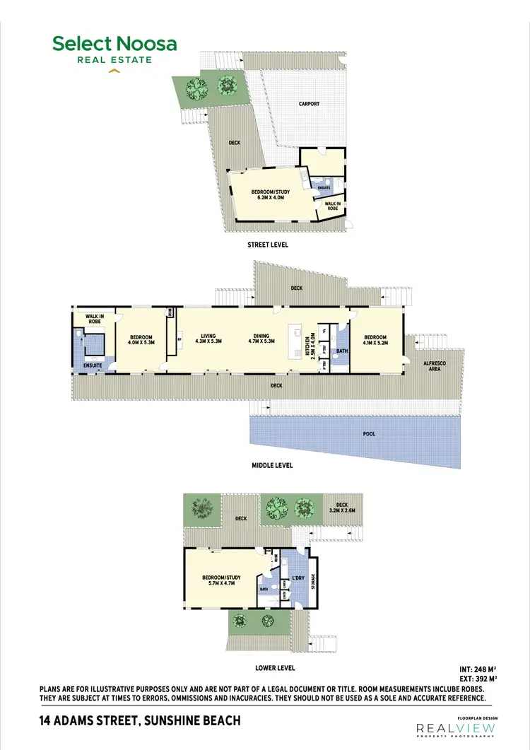 Floorplan of Homely house listing, 14 Adams Street, Sunshine Beach QLD 4567