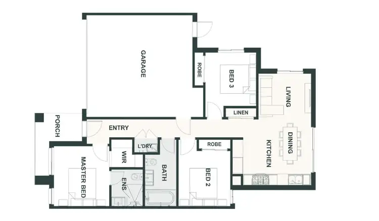 Floorplan of Homely house listing, Address available on request