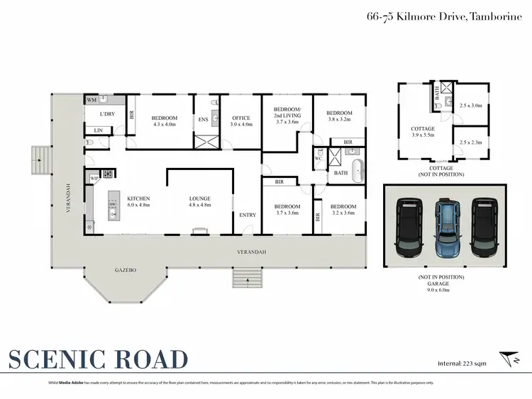 Floorplan of Homely rural property listing, 66-74 Kilmore Drive, Tamborine QLD 4270