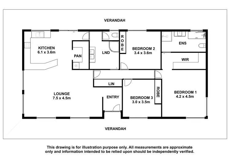Floorplan of Homely rural property listing, 21855 Riddoch Highway & 289 Sinclair Road, Ob Flat SA 5291