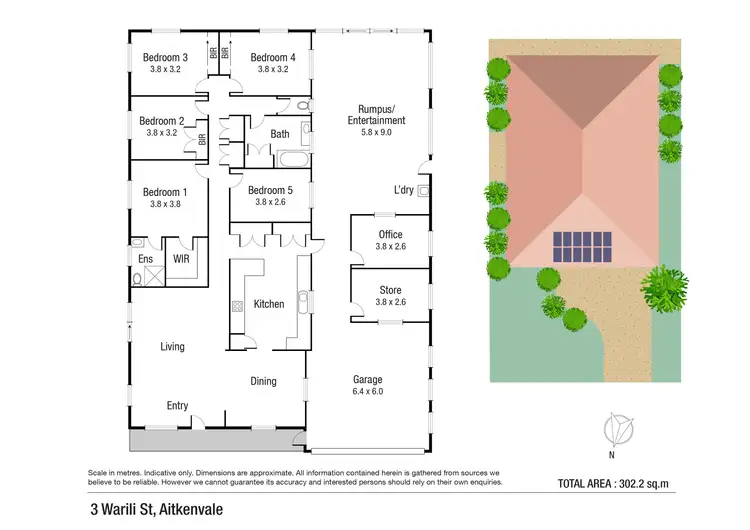 Floorplan of Homely house listing, 3 Warili Street, Aitkenvale QLD 4814