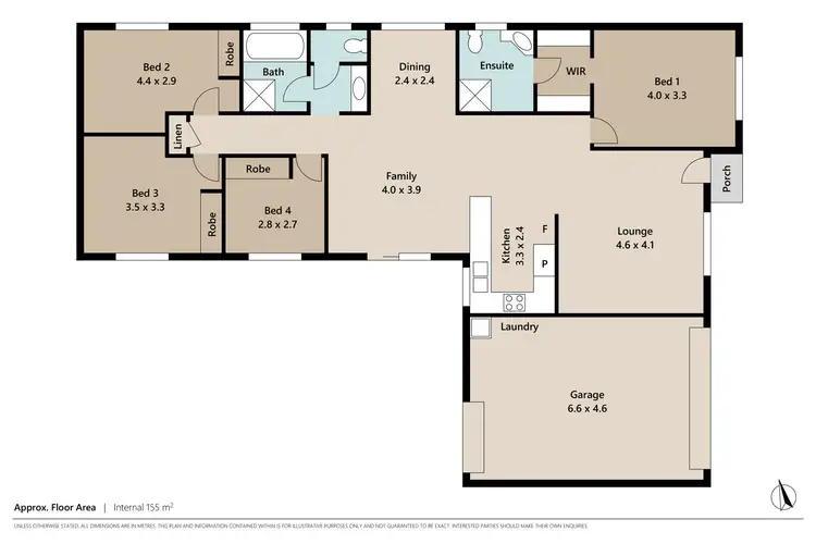 Floorplan of Homely house listing, 6 Ethan Court, Crestmead QLD 4132