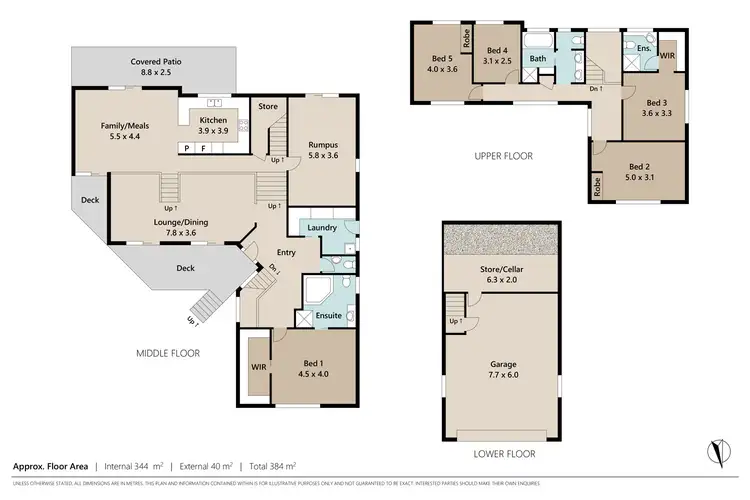 Floorplan of Homely house listing, 7 Vanimo Street, Chapel Hill QLD 4069