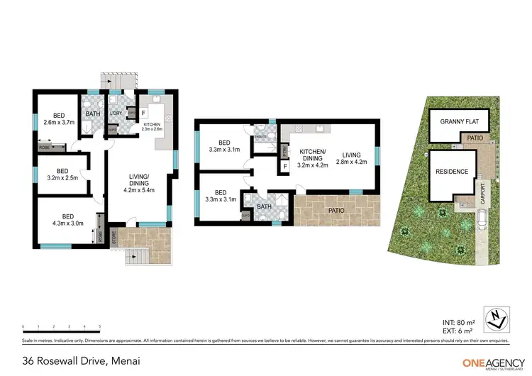 Floorplan of Homely house listing, 36 Rosewall Drive, Menai NSW 2234