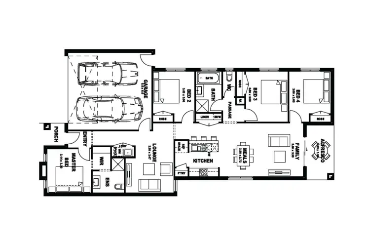 Floorplan of Homely house listing, Address available on request