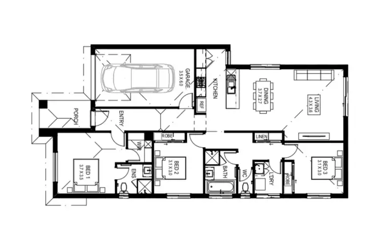 Floorplan of Homely house listing, Address available on request