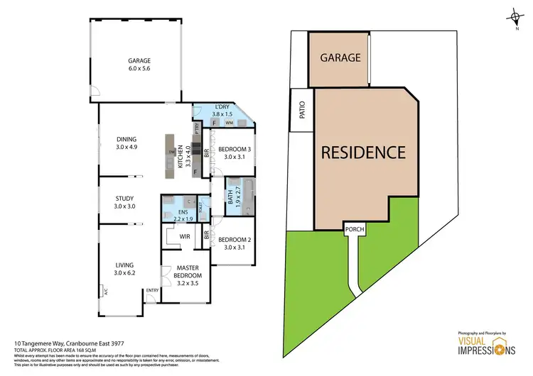 Floorplan of Homely house listing, 10 Tangemere Way, Cranbourne East VIC 3977