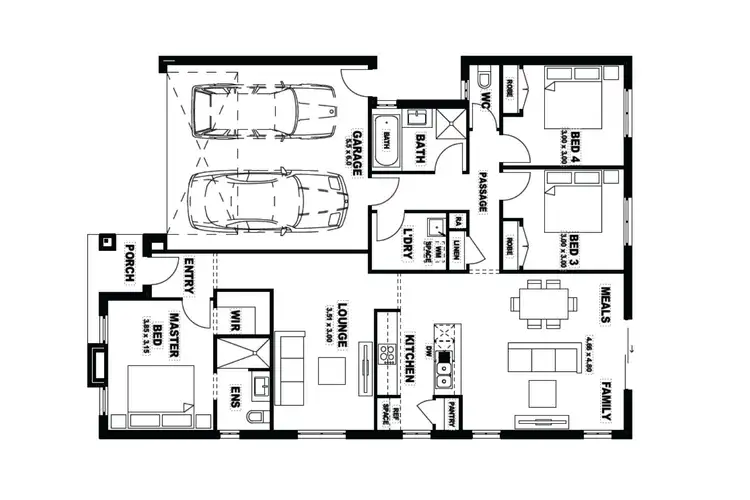 Floorplan of Homely house listing, Address available on request