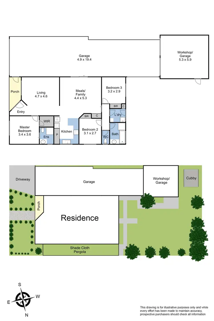 Floorplan of Homely house listing, 19 GEEBUNG ROAD, Cranbourne West VIC 3977
