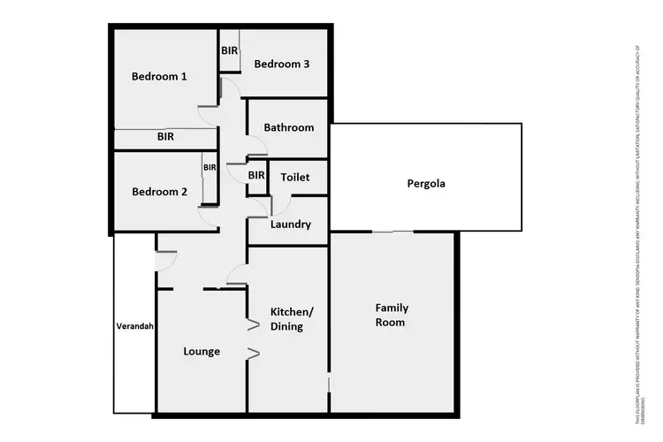 Floorplan of Homely house listing, 3 O'Callaghan Street, Warracknabeal, Warracknabeal VIC 3393