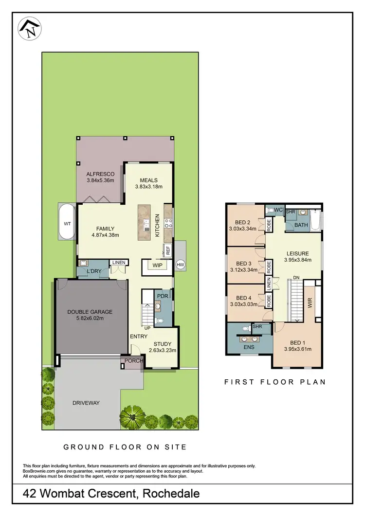 Floorplan of Homely house listing, 42 Wombat Crescent, Rochedale QLD 4123
