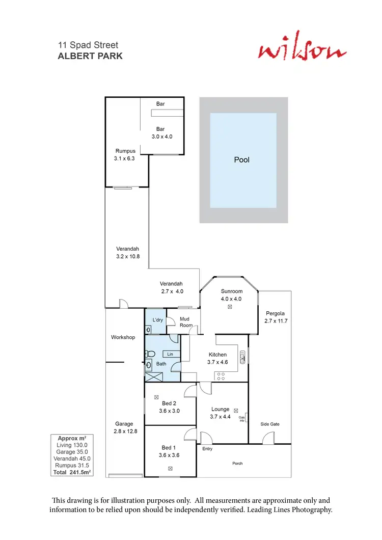Floorplan of Homely house listing, 11 Spad Street, Albert Park SA 5014