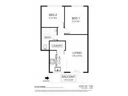 Floorplan of Homely unit listing, 18/43 The Strand, North Ward QLD 4810