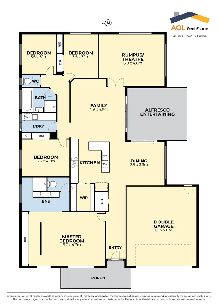Floorplan of Homely house listing, Address available on request