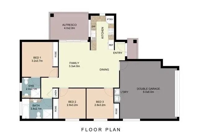 Floorplan of Homely house listing, 8/23 Railway Parade, Glass House Mountains QLD 4518
