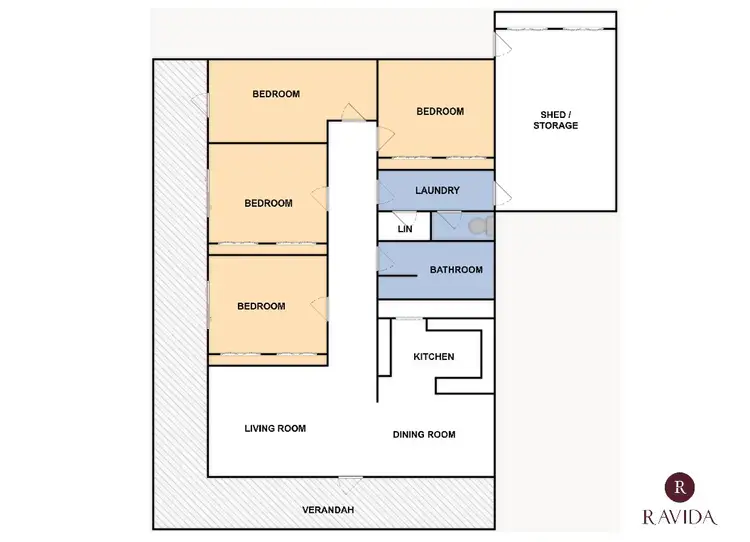 Floorplan of Homely house listing, 16A Wood Street, Beechworth VIC 3747
