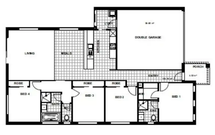 Floorplan of Homely house listing, 33 Praiano Avenue, Berwick VIC 3806