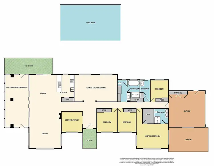 Floorplan of Homely rural property listing, 18 Nirvana Close, Vacy NSW 2421
