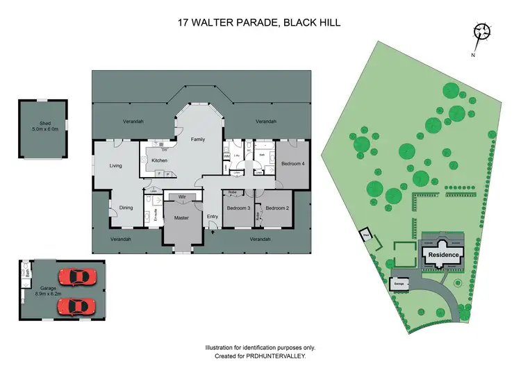Floorplan of Homely house listing, 17 Walter Parade, Black Hill NSW 2322