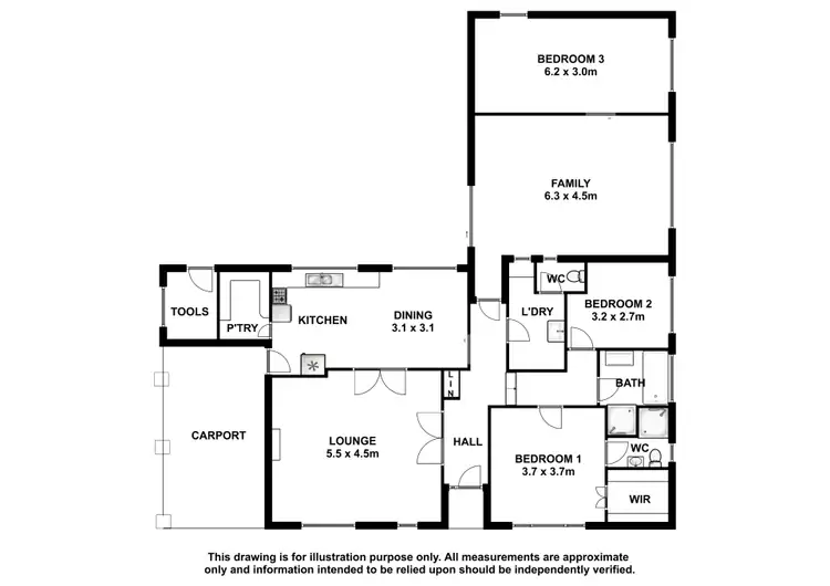 Floorplan of Homely house listing, 22 Monash Terrace, Millicent SA 5280