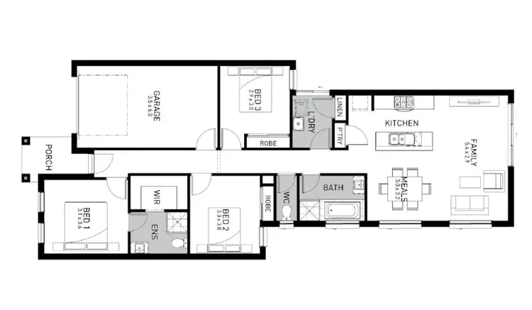 Floorplan of Homely house listing, Address available on request