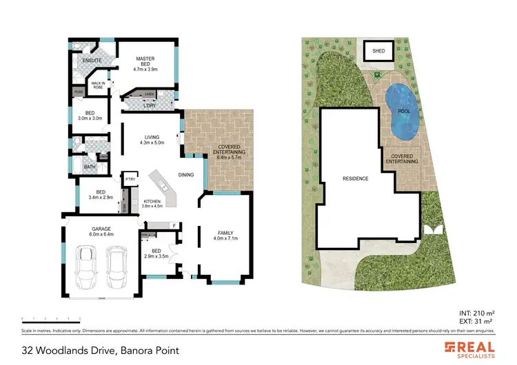 Floorplan of Homely house listing, 32 Woodlands Drive, Banora Point NSW 2486