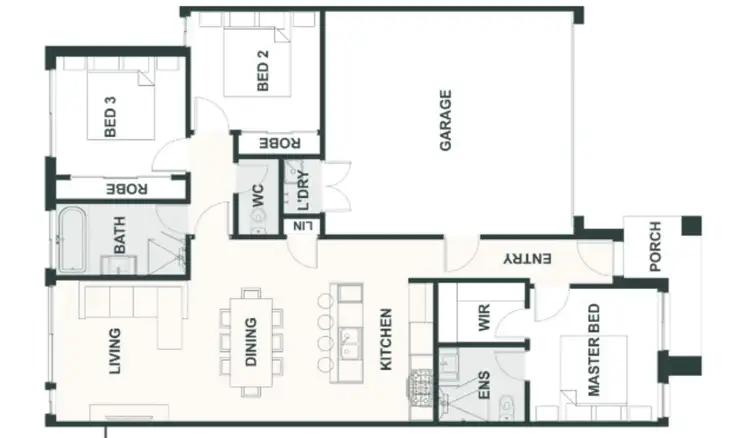 Floorplan of Homely house listing, Address available on request