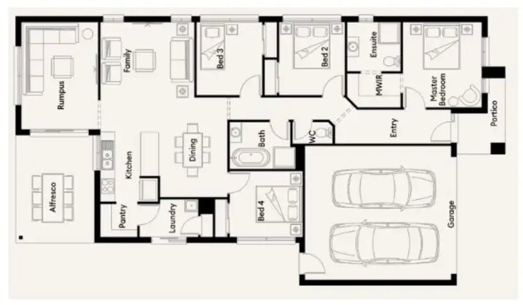 Floorplan of Homely house listing, Address available on request