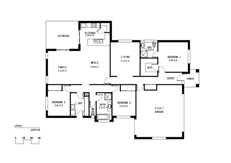 Floorplan of Homely house listing, Address available on request