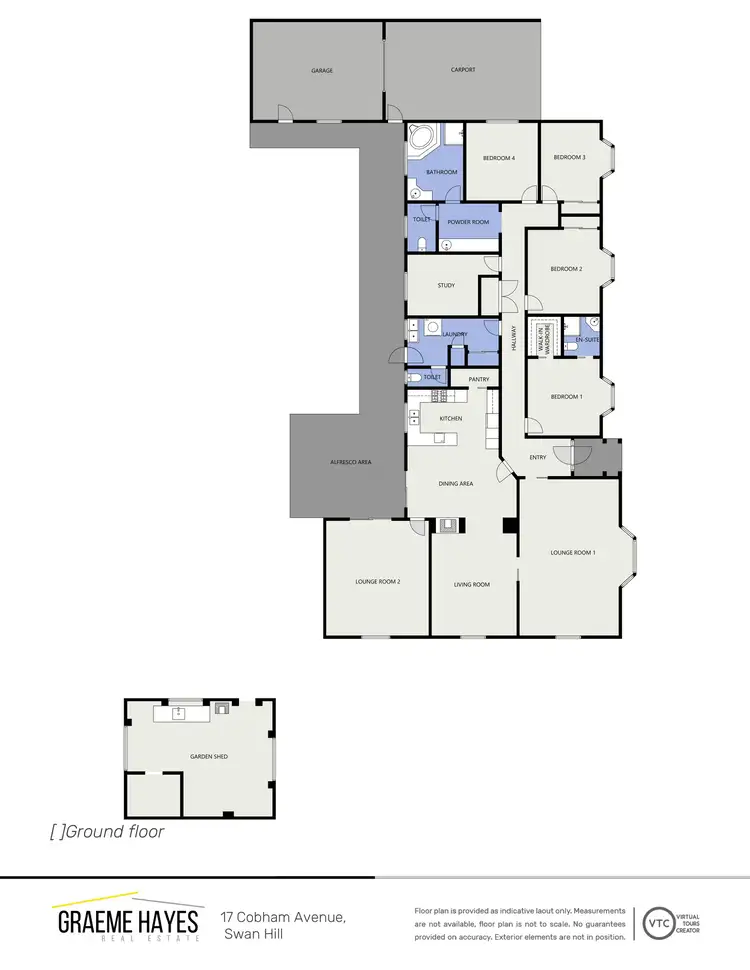 Floorplan of Homely house listing, 17 Cobham Avenue, Swan Hill VIC 3585
