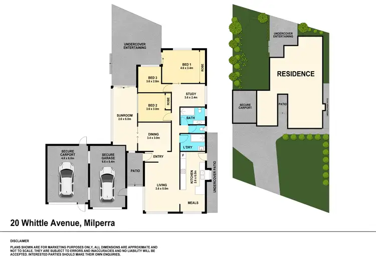 Floorplan of Homely house listing, 20 Whittle Avenue, Milperra NSW 2214