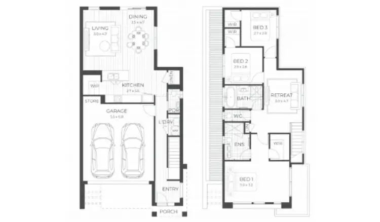 Floorplan of Homely townhouse listing, Address available on request