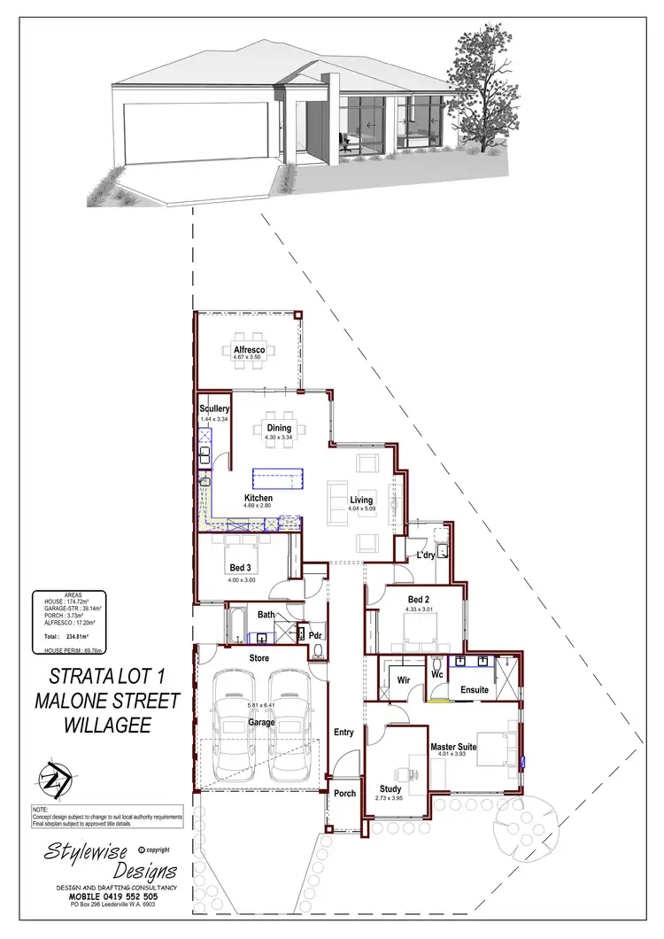 Floorplan of Homely land listing, Address available on request