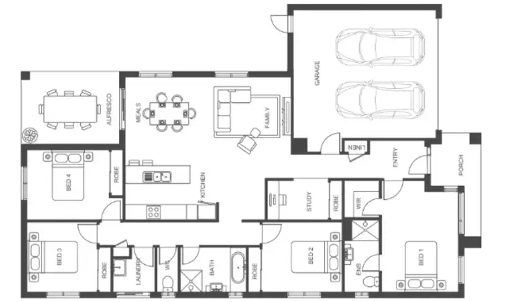 Floorplan of Homely house listing, Address available on request