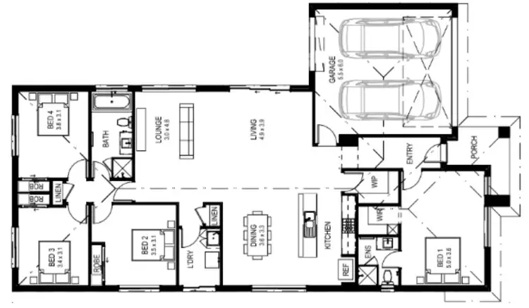 Floorplan of Homely house listing, Address available on request
