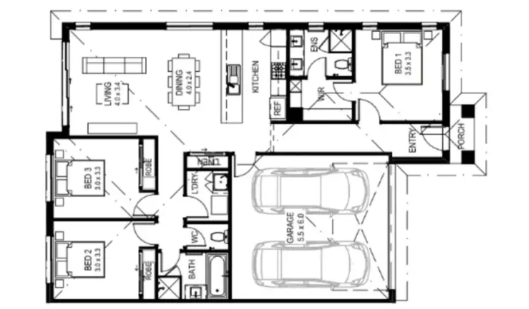 Floorplan of Homely house listing, Address available on request