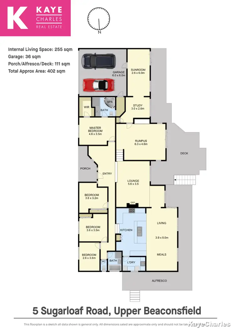 Floorplan of Homely house listing, 5 Sugarloaf Road, Beaconsfield Upper VIC 3808