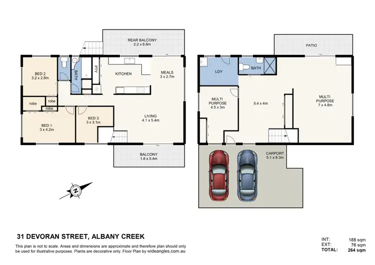 Floorplan of Homely house listing, 31 Devoran Street, Albany Creek QLD 4035